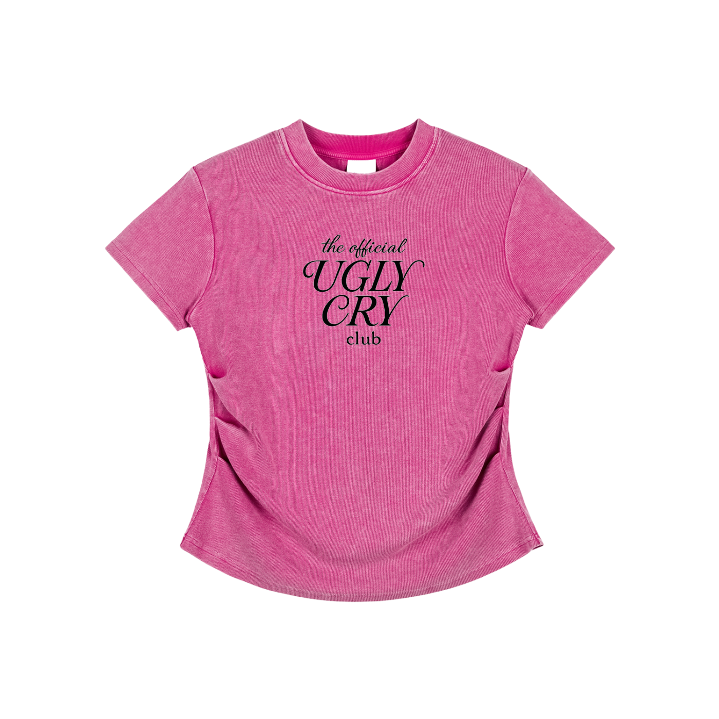 Ugly Cry Club Fitted Tee