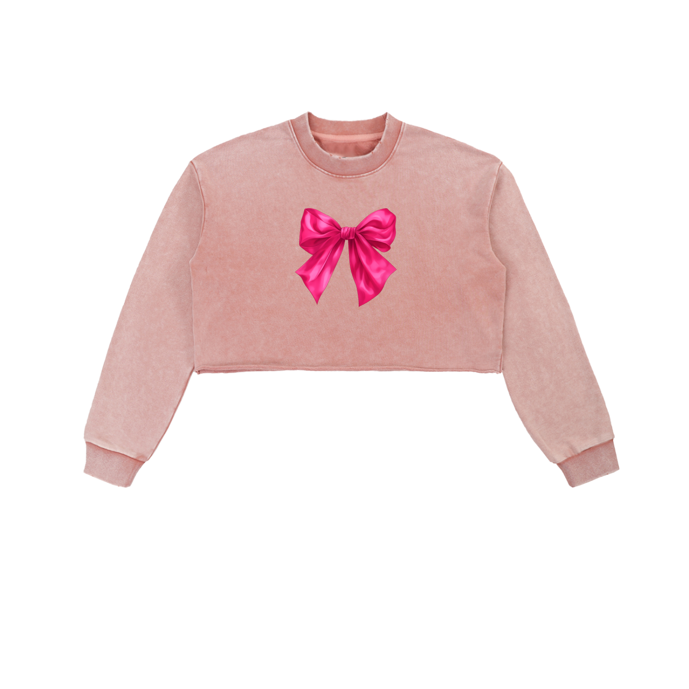 Wrapped in Ribbon Crop Pullover