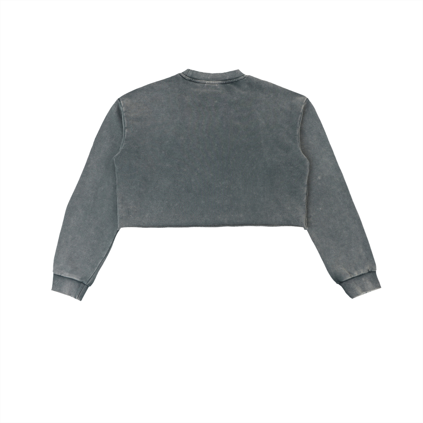 Cowgirl Swing Snow-Washed Crop Pullover