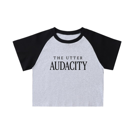 The Utter Audacity Raglan Tee