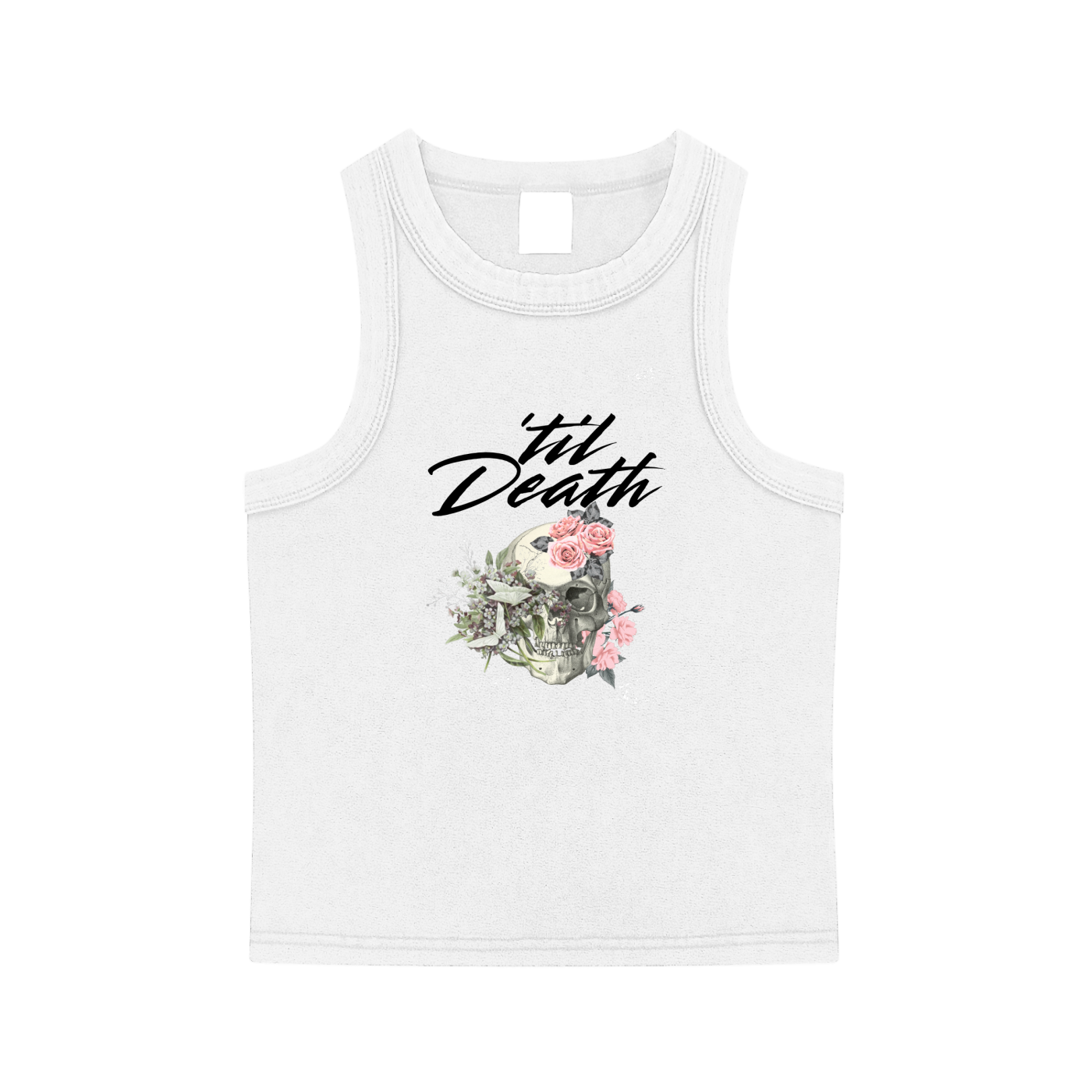 ‘Til Death Bridal Skull Tank