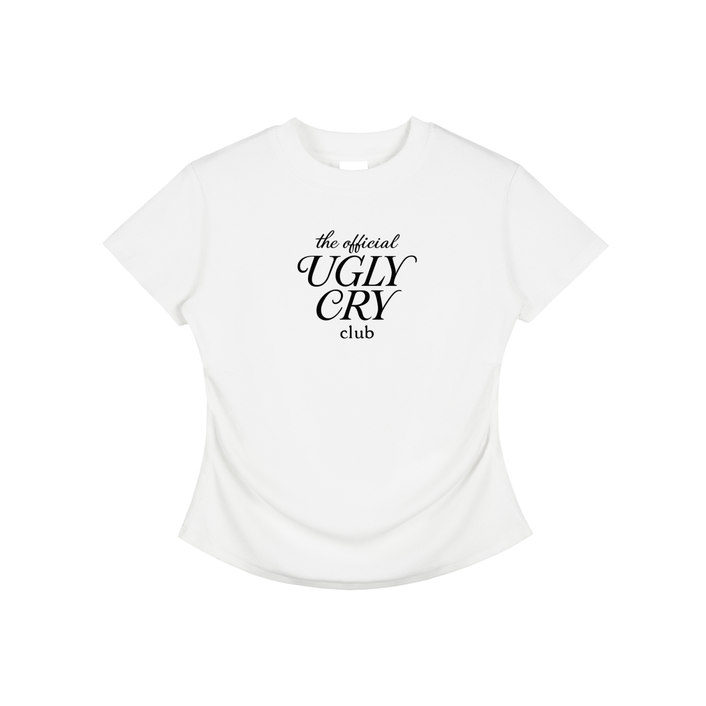 Ugly Cry Club Fitted Tee