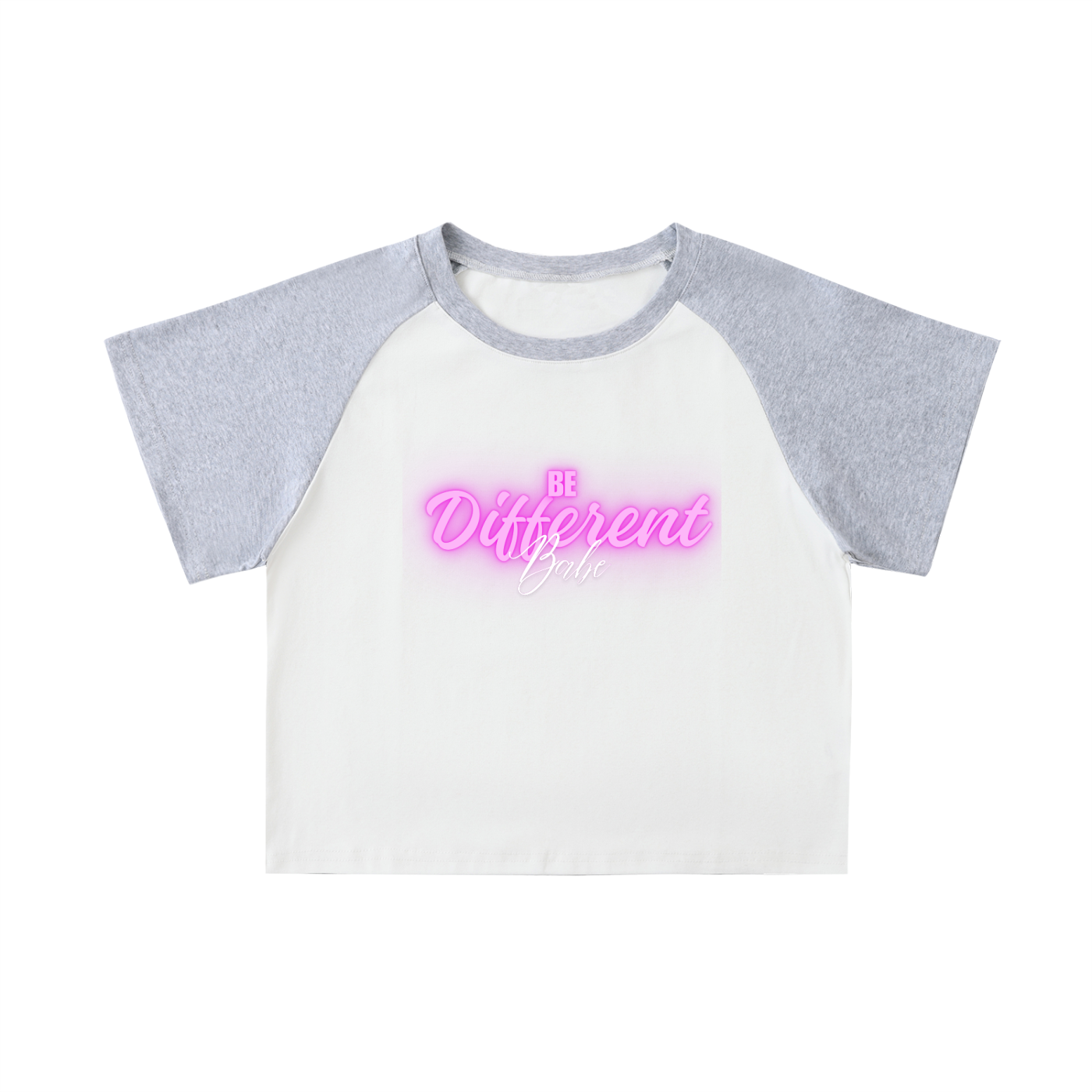 Be Different Babe Raglan Tee