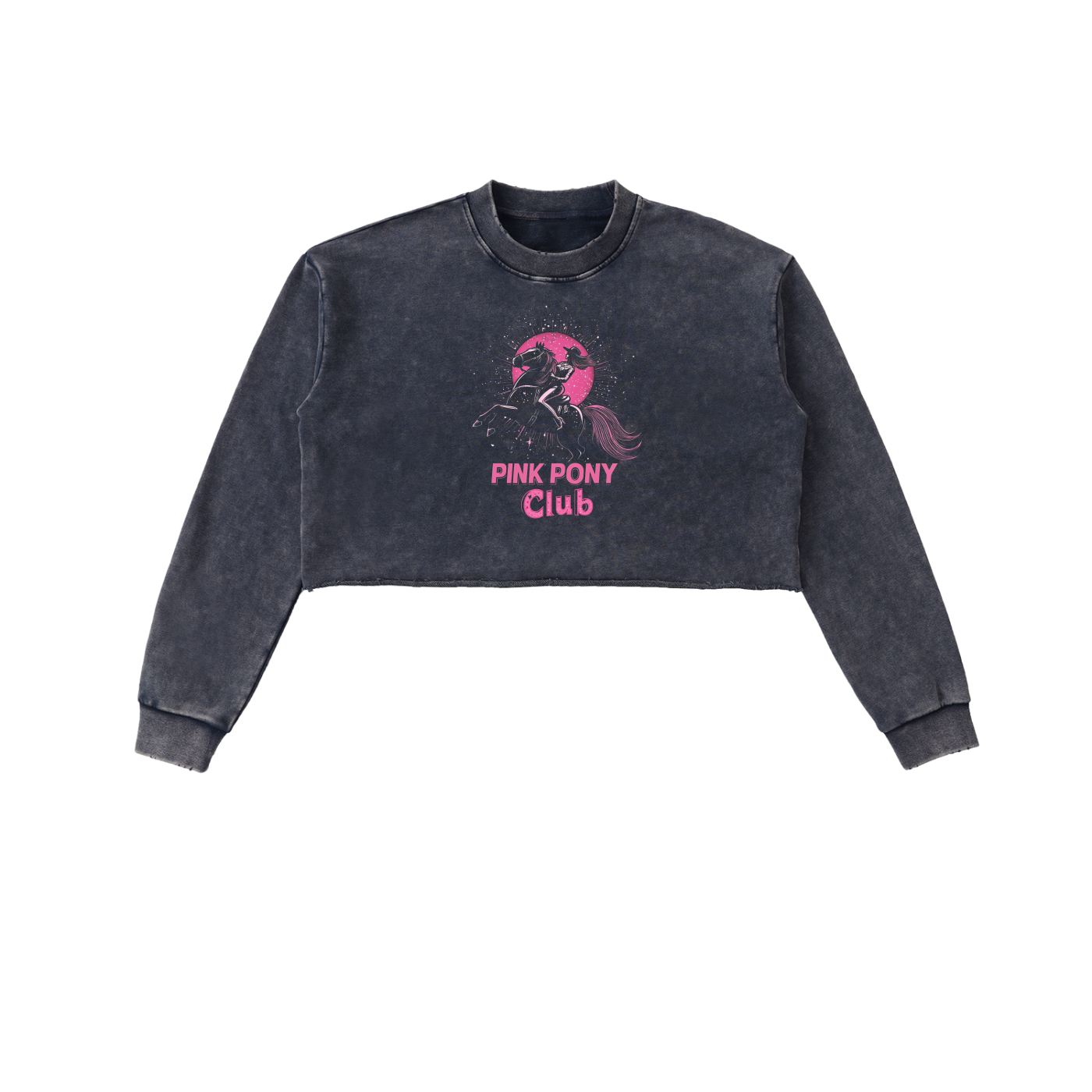 Pink Pony Club Crop Pullover