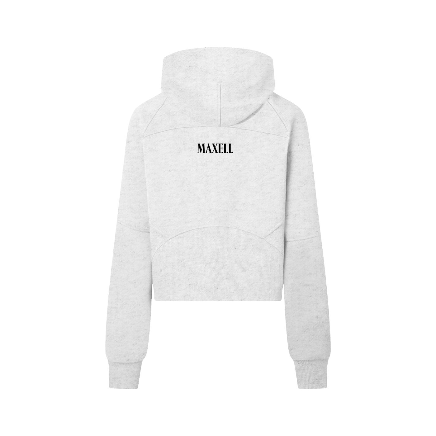 MAXELL™ Cropped Zip Hoodie
