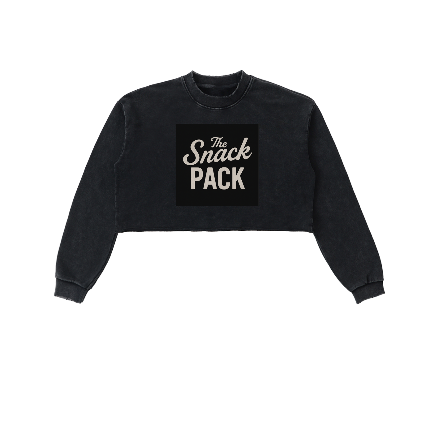 The Snack Pack Crop Pullover