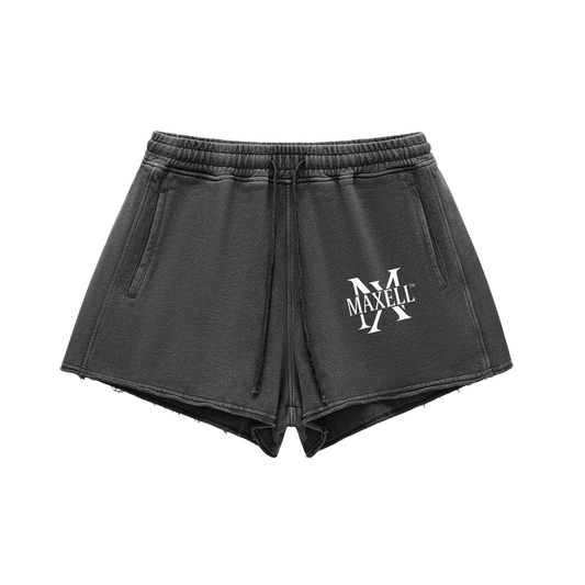 MAXELL &amp; Co.™ Frayed High-Waist Shorts