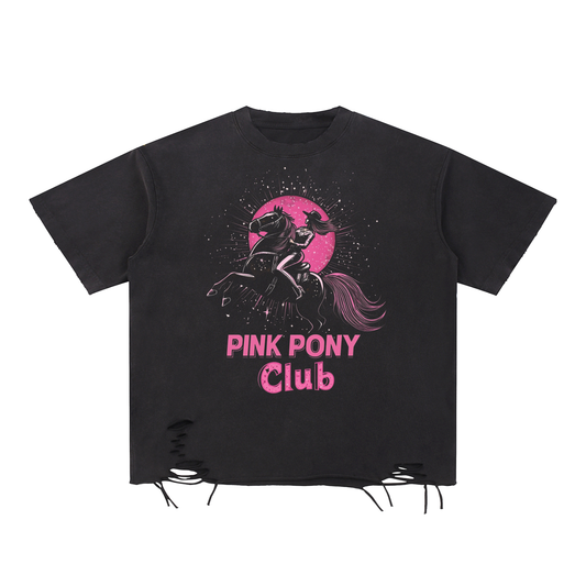 Pink Pony Club Ripped Tee