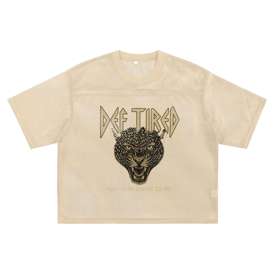 DEF TIRED Mesh Tee