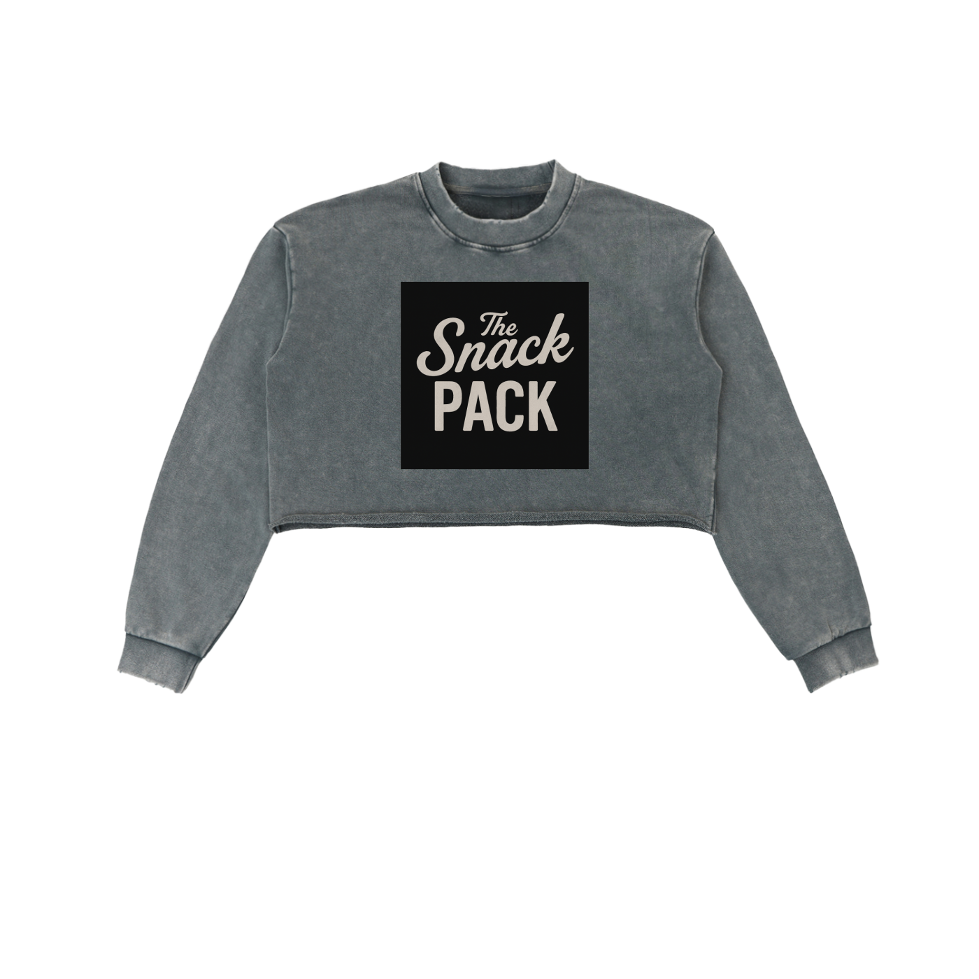 The Snack Pack Crop Pullover