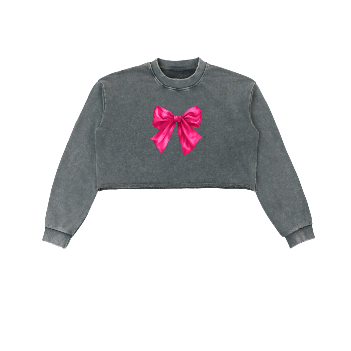 Wrapped in Ribbon Crop Pullover