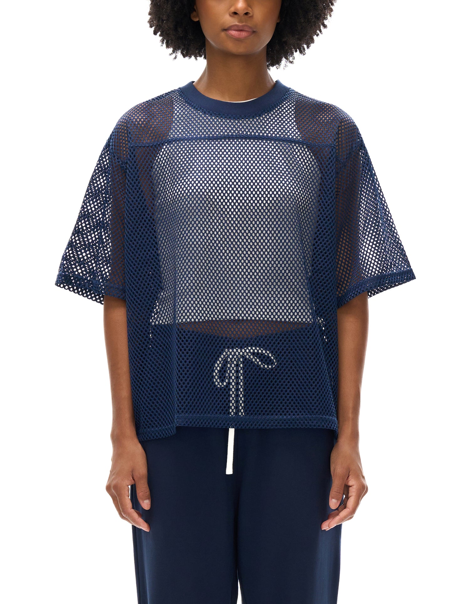 DEF TIRED Mesh Tee