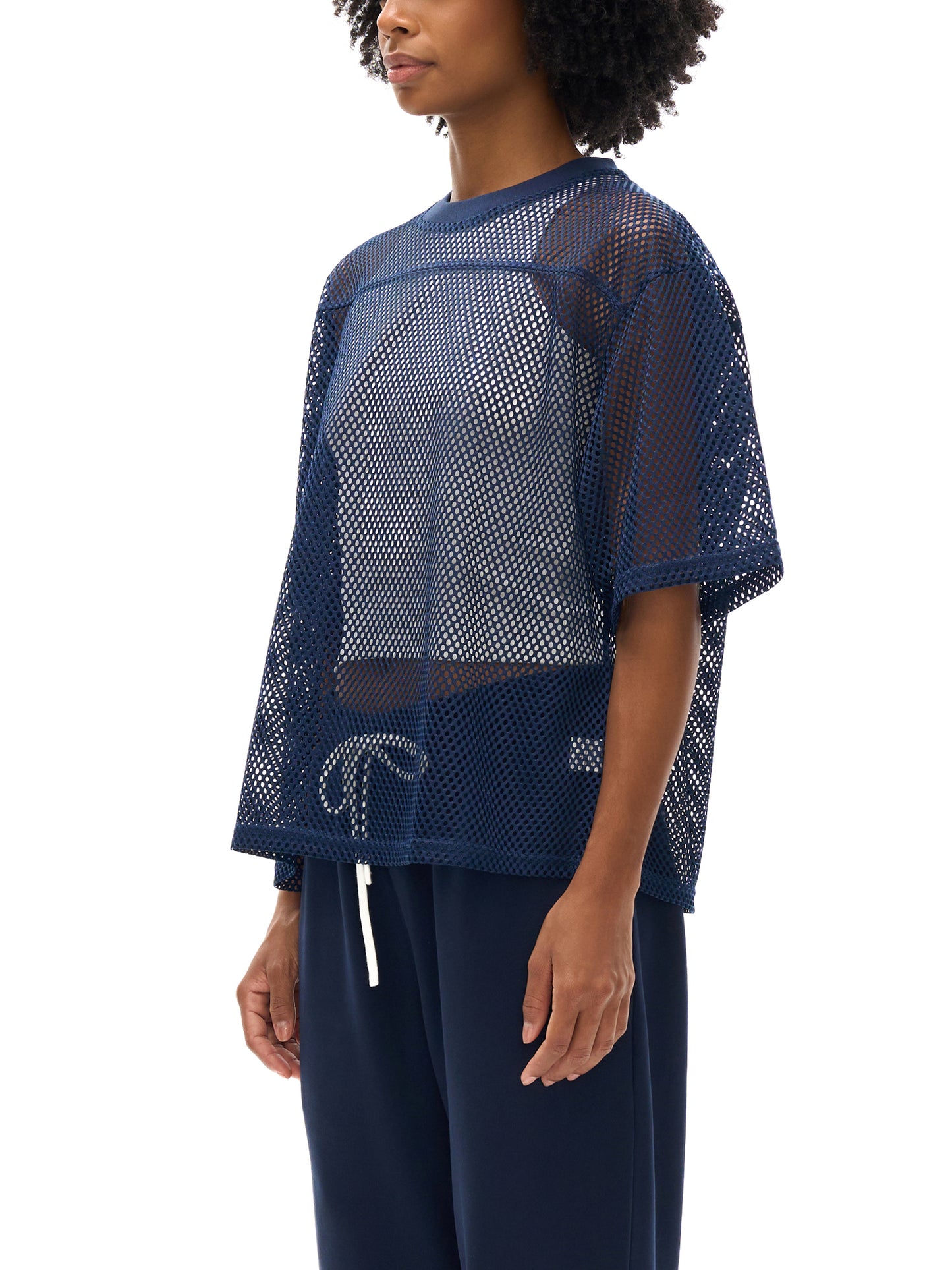 DEF TIRED Mesh Tee