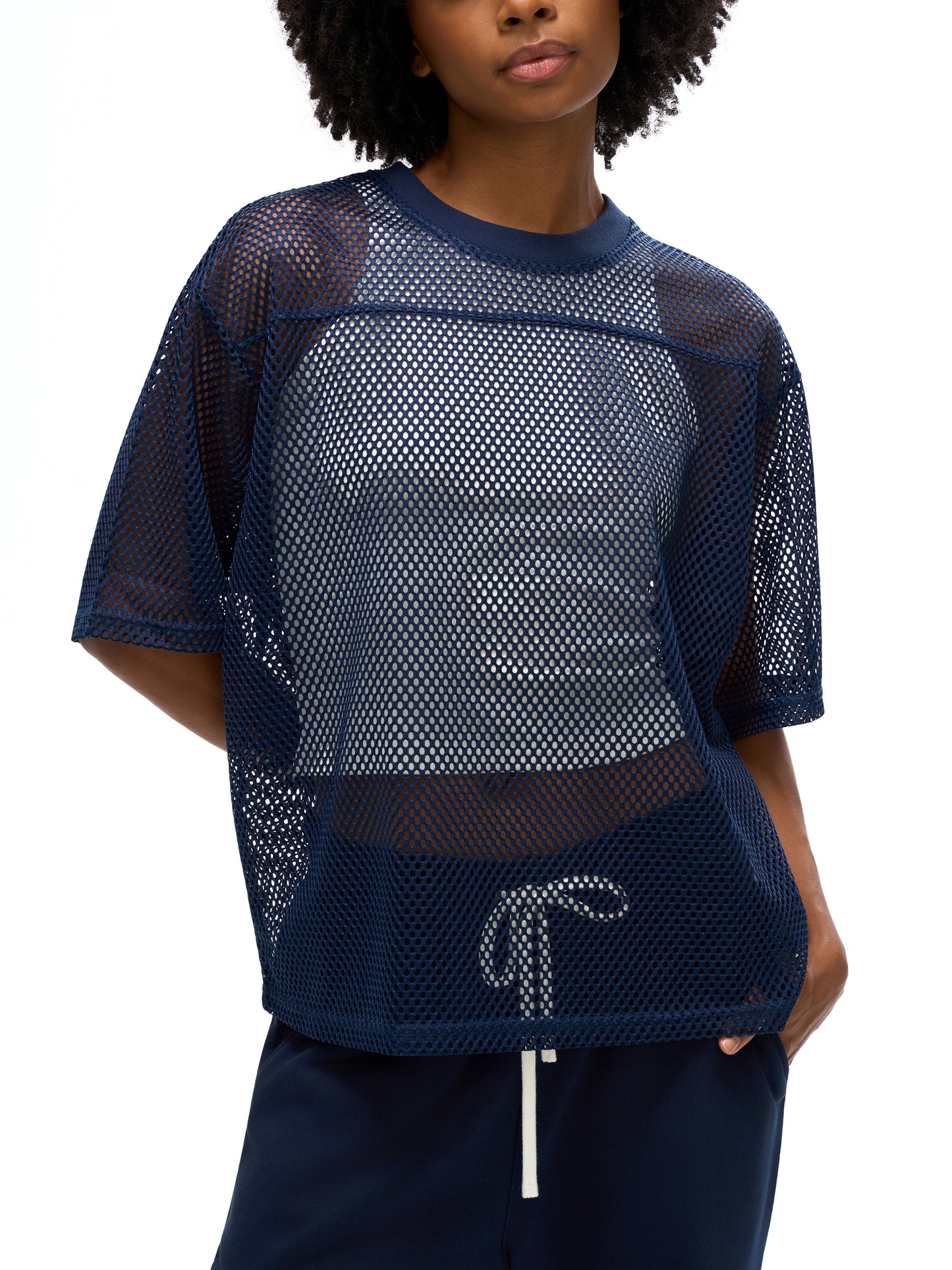 DEF TIRED Mesh Tee