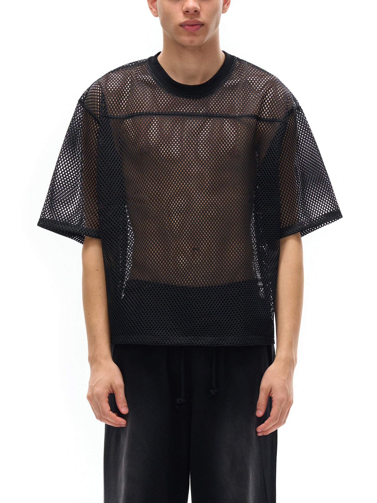 DEF TIRED Mesh Tee